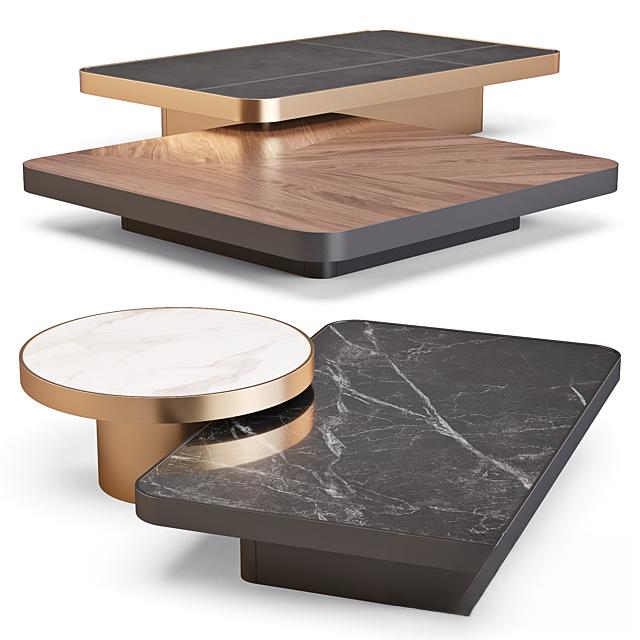Marble Metal Teatable table
