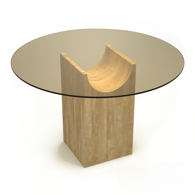 Round Glass Teatable table