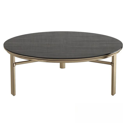 Round Black Teatable table