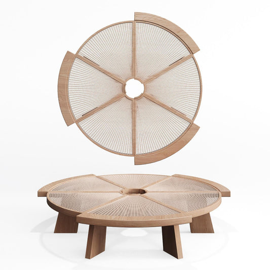 Round Modern Teatable