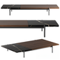 Wooden Black Modern table