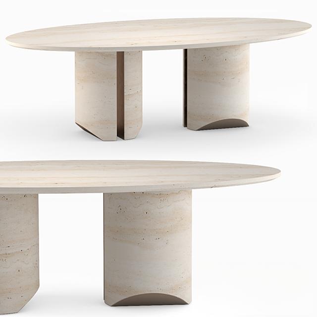 Oval Modern Teatable table