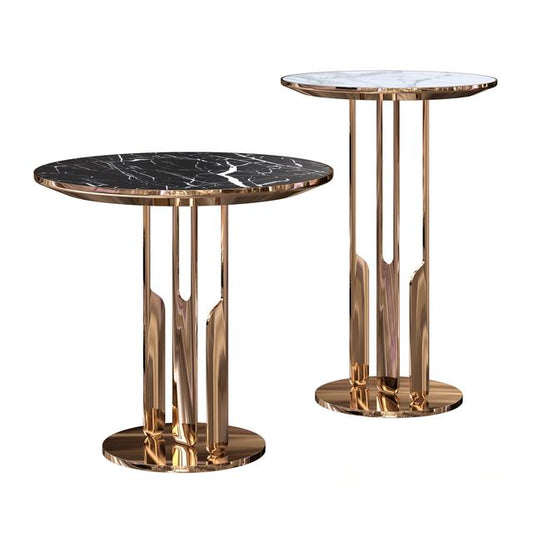Marble Metal Teatable table