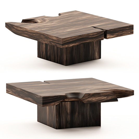 DarkWoodenTeatable table