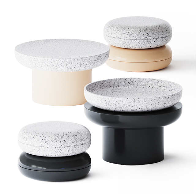 Modern Round Teatable table