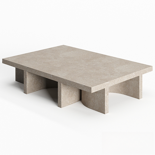 Concrete Minimalist Teatable table