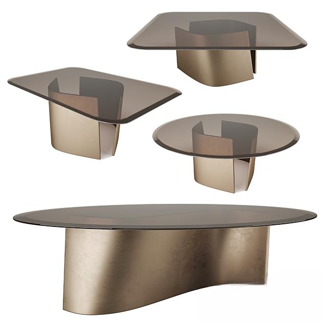 Modern Metal Teatable table