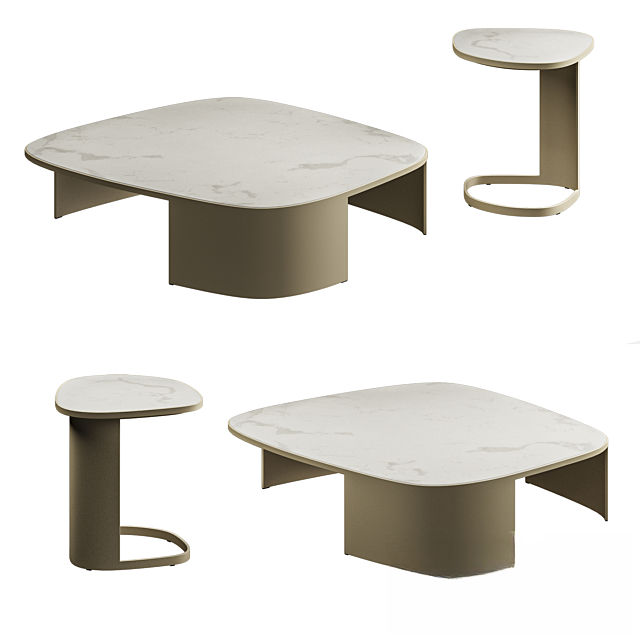 Marble Teatable Modern table