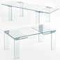 Modern Glass Teatable table