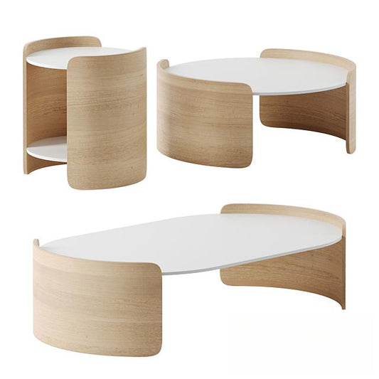 Modern Oval Teatable