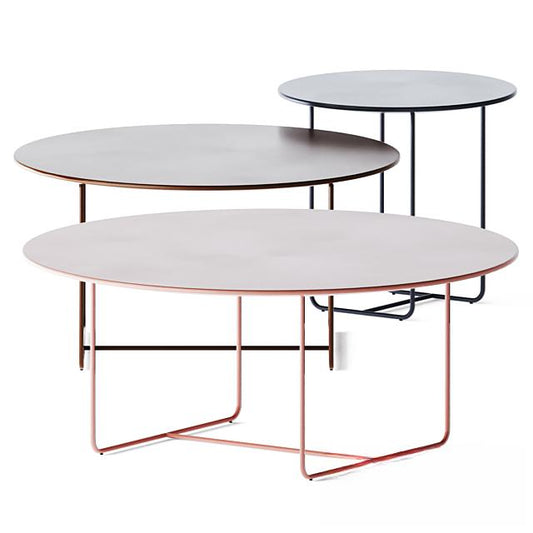 Round Metal Teatable table