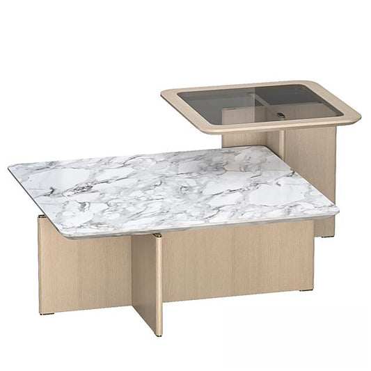 Marble modern teatable table
