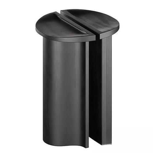 Black Round Teatable table