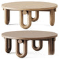 Round Wooden Teatable