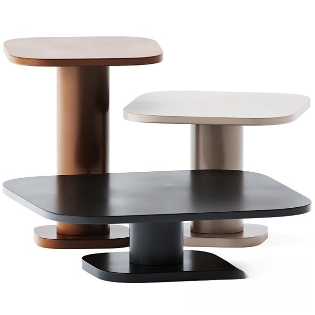 Modern geometric teatable table