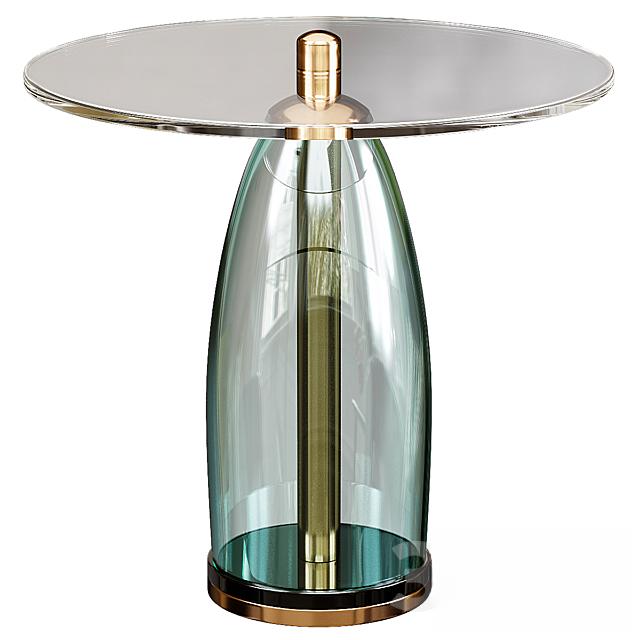 Glass Metal Modern table