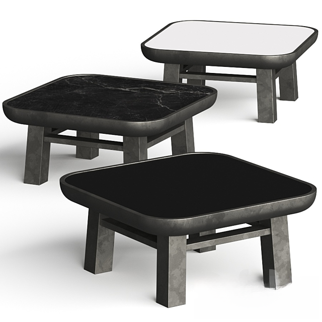 Black Square Teatable table