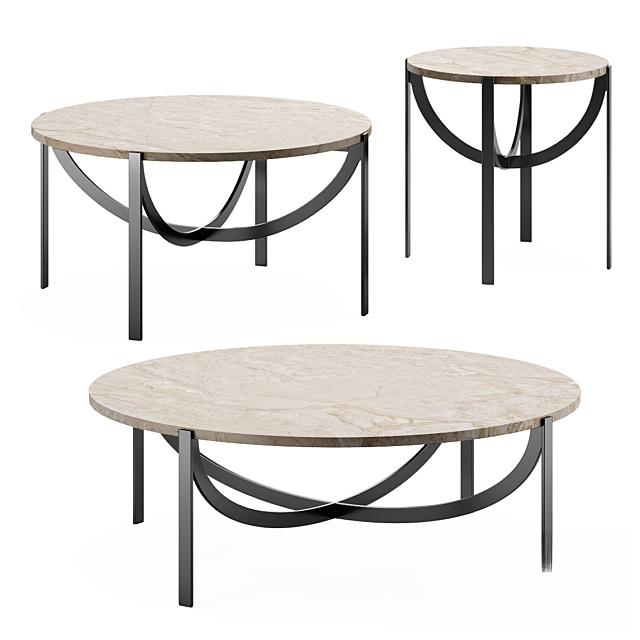 Round Marble Teatable table