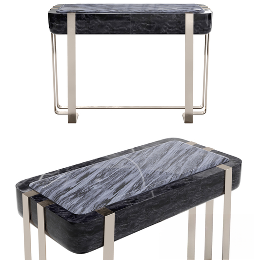 Marble Metal Teatable table
