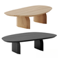Oval Modern Teatable table
