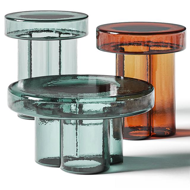 Transparent Colorful Teatable table