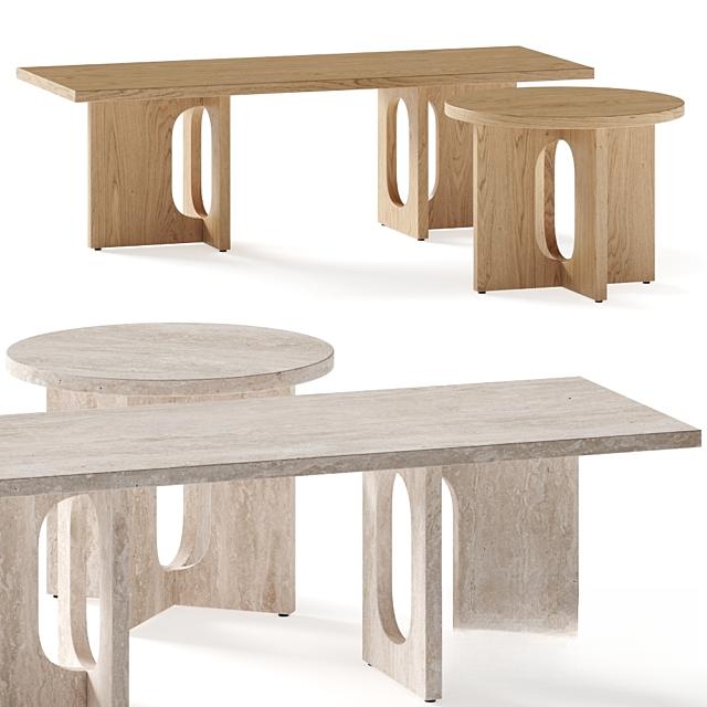 Simple geometric teatable table