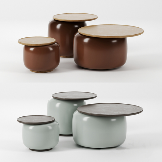 Round Teatable table