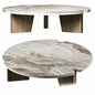Marble Round Teatable table