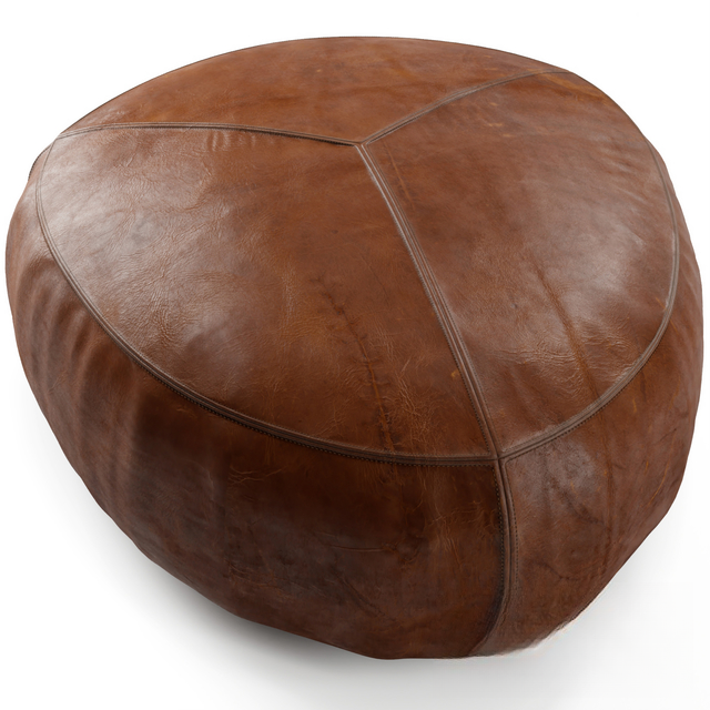Round Leather table
