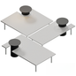 Geometric Modern Teatable table