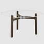 Round Glass Teatable table