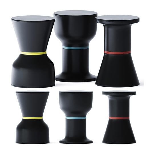 Colorful Black Teatable table