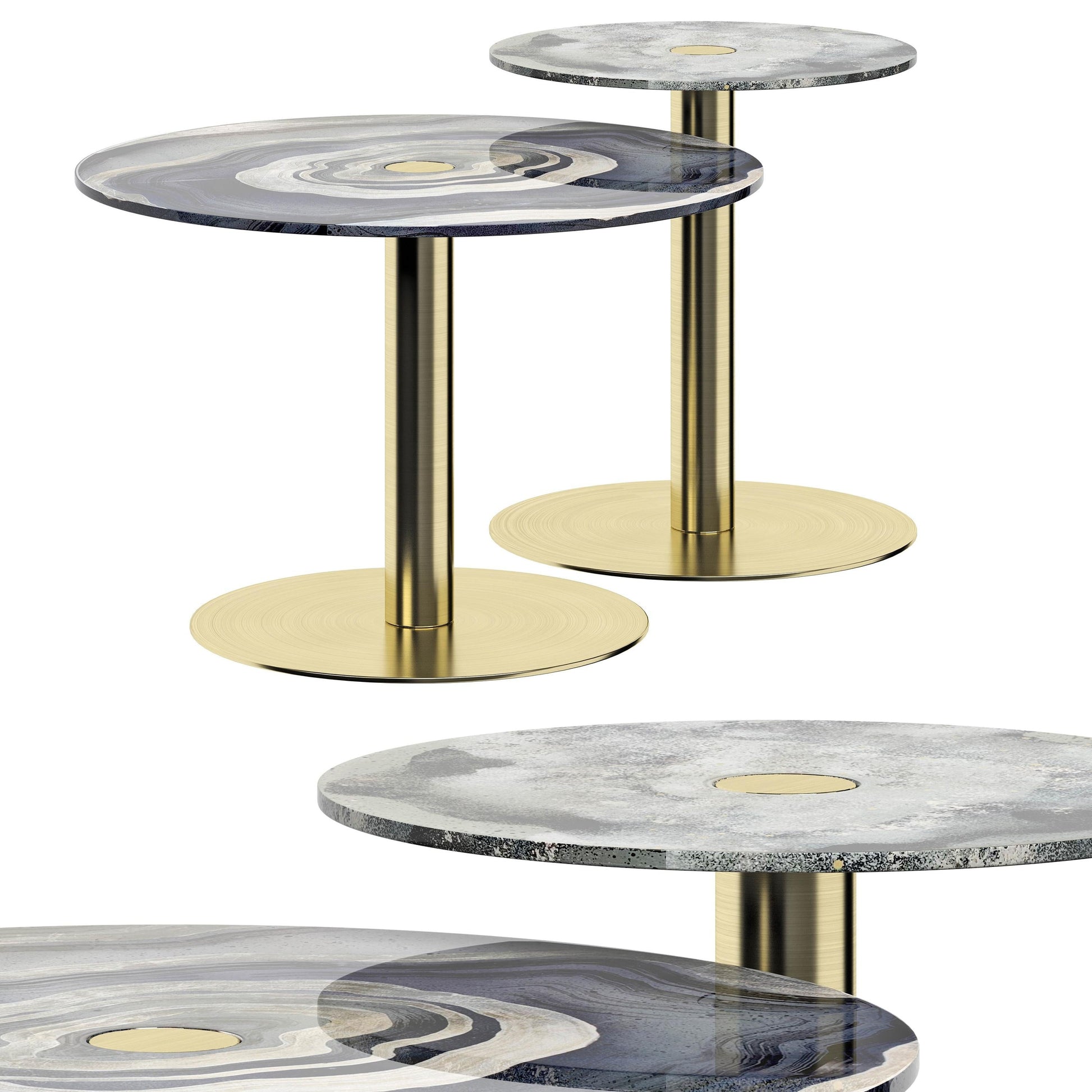 Marble Gold Modern table
