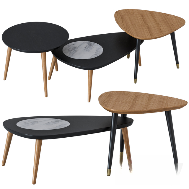 Geometric Modern Teatable table