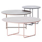 Round Metal Teatable table