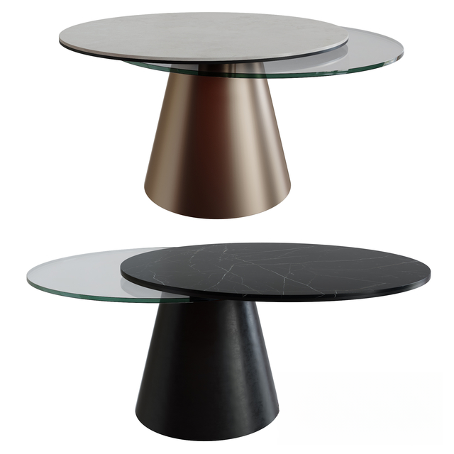 Round Glass Teatable table