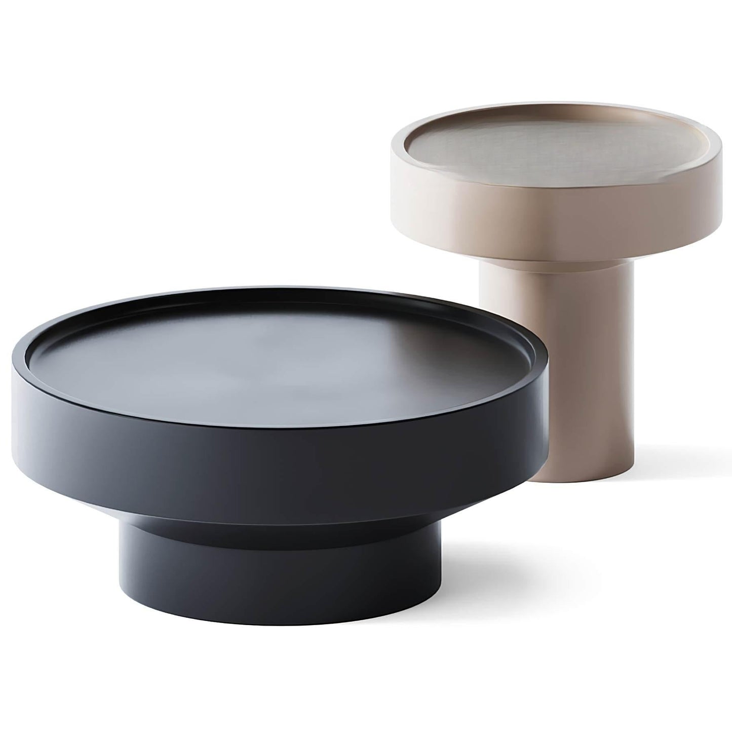 Round modern teatable table