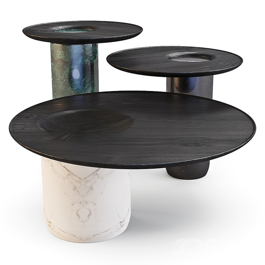 Black Marble Teatable table