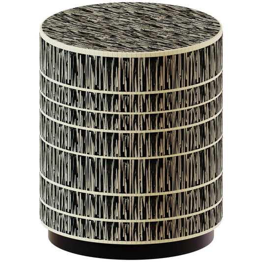 Geometric Circular Teatable table