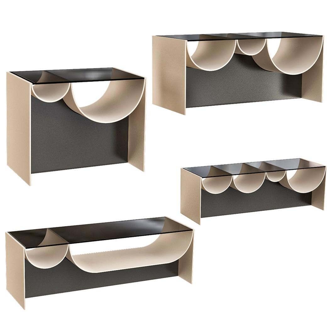 Geometric Modern Teatable table