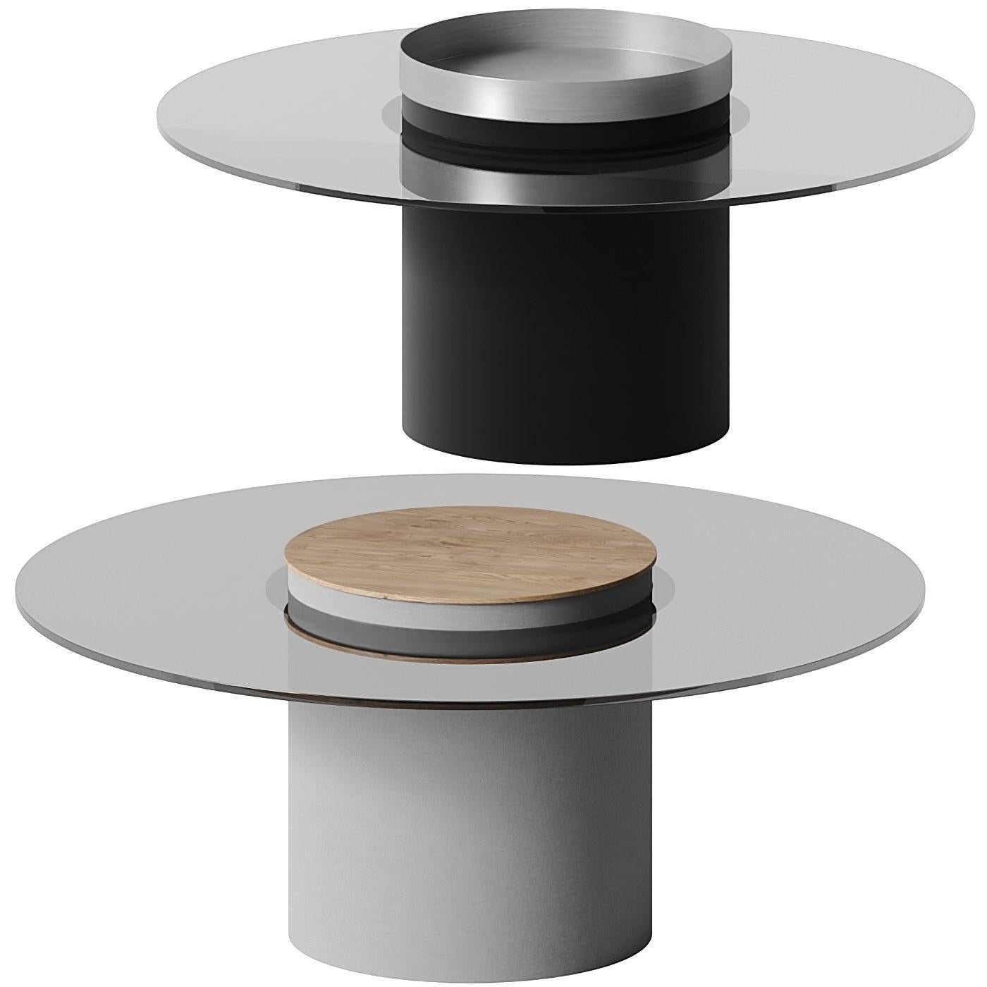 Round modern teatable table