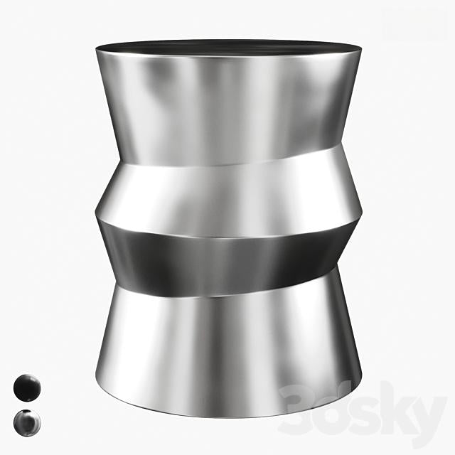 Silver Modern Teatable table