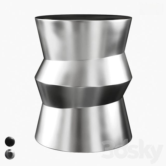 Silver Modern Teatable table