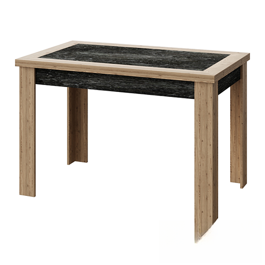 wooden teatable black table