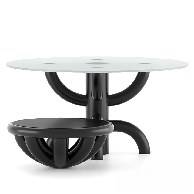Round Modern Teatable table