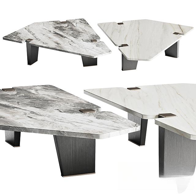 Marble Geometric Teatable table