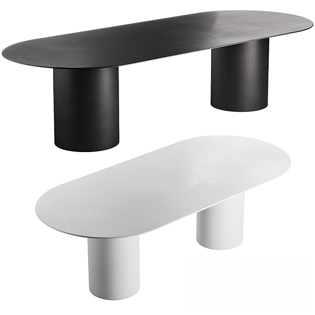 Black White Teatable table