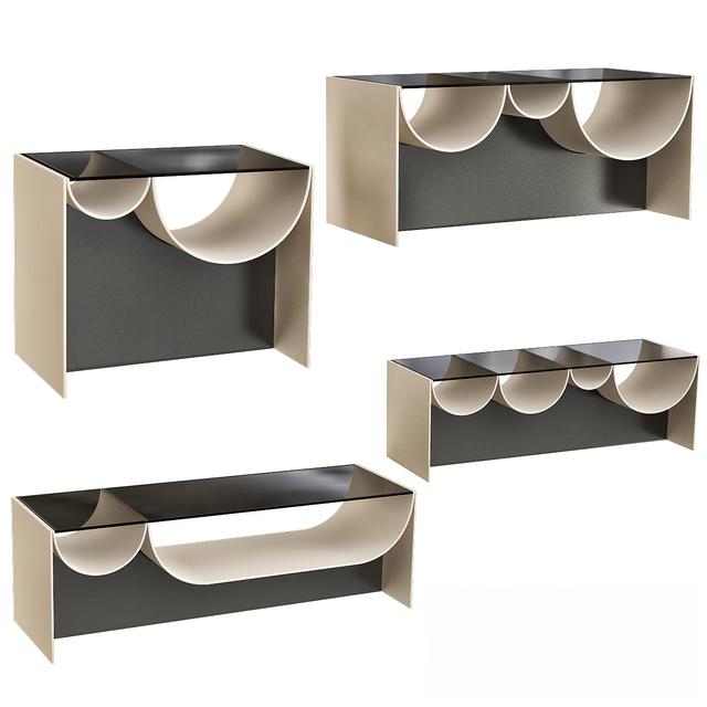 Geometric Modern Teatable table