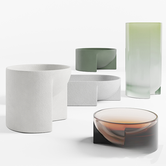 Geometric Transparent table