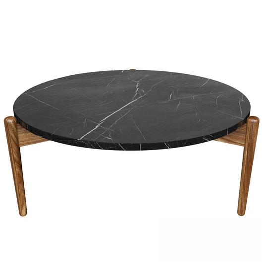 Round Marble Teatable